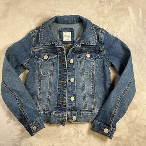 Mudd Girls Light-Midwash Blue Denim Jacket size 7